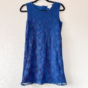 Kate Spade Girls Crochet Heart Tank Dress, Size 14